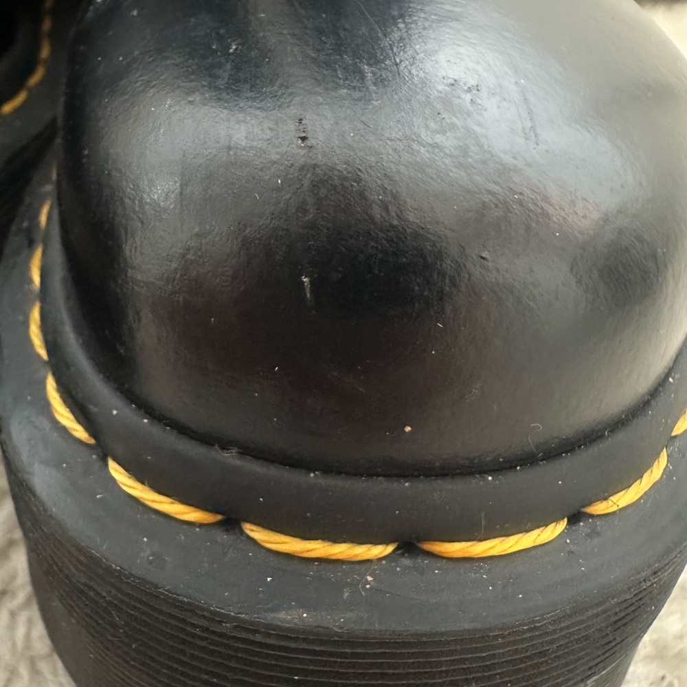 Dr. Martens Jadon Hi Boot Smooth Leather Platforms - Picture 9 of 9